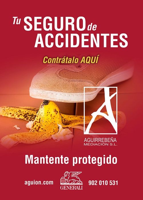 CARTEL ACCIDENTES Seguros de accidentes